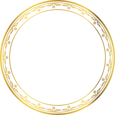 Lüks altın çerçeve botanik bahçesi vingate deseni