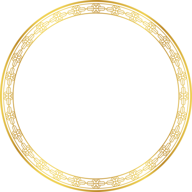 Lüks altın çerçeve botanik bahçesi vingate deseni