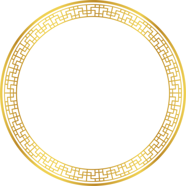 Lüks altın çerçeve botanik bahçesi vingate deseni