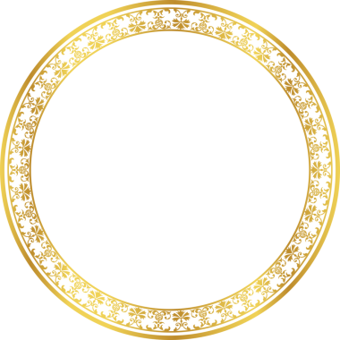 Lüks altın çerçeve botanik bahçesi vingate deseni