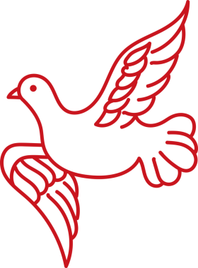 Antik Çin Retro Desenli kuş güvercini