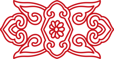 Antik Çin Retro Deseni Botanik Bahçesi eğrisi Çapraz çerçeve çiçek zinciri