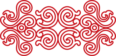 Antik Çin Retro Deseni Botanik Bahçesi spiral eğrisi çapraz çerçeve zinciri