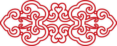 Antik Çin Retro Deseni Botanik Bahçesi spiral eğrisi çapraz çerçeve zinciri