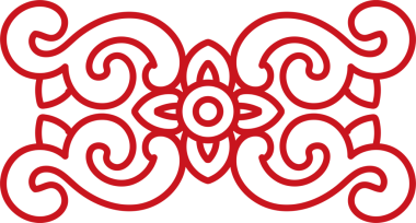 Antik Çin Retro Deseni Botanik Bahçesi sarmal eğrisi çiçek çerçevesi zinciri