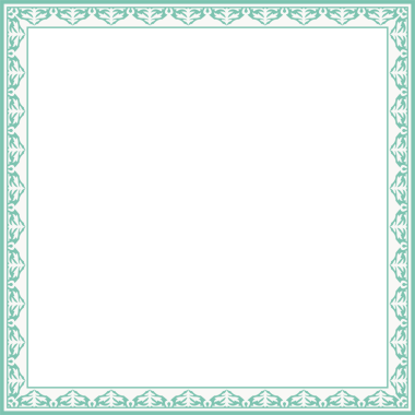 Antika kare çerçeve botanik bahçesi eski model soyut sınır