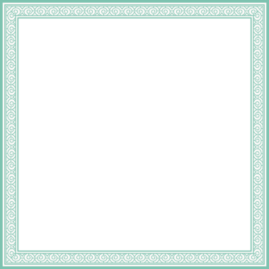 Antika kare çerçeve botanik bahçesi eski model soyut sınır