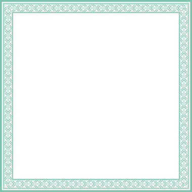 Antika kare çerçeve botanik bahçesi eski model soyut sınır