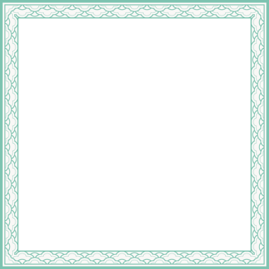 Antika kare çerçeve botanik bahçesi eski model soyut sınır