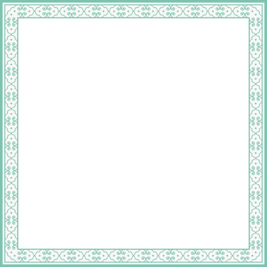 Antika kare çerçeve botanik bahçesi eski model soyut sınır