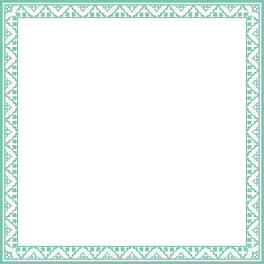 Antika kare çerçeve botanik bahçesi eski model soyut sınır