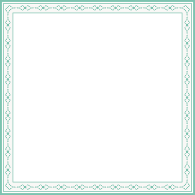 Antika kare çerçeve botanik bahçesi eski model soyut sınır