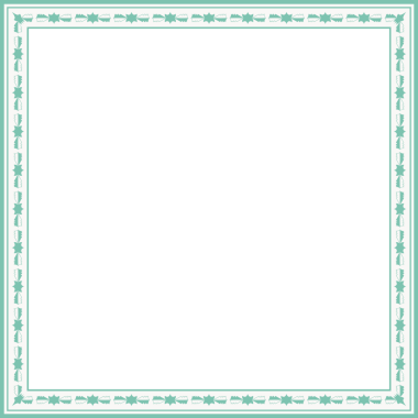 Antika kare çerçeve botanik bahçesi eski model soyut sınır