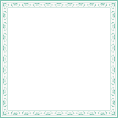 Antika kare çerçeve botanik bahçesi eski model soyut sınır