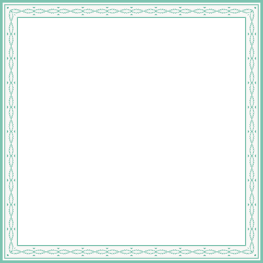 Antika kare çerçeve botanik bahçesi eski model soyut sınır