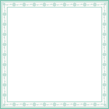 Antika kare çerçeve botanik bahçesi eski model soyut sınır