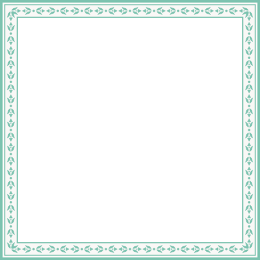 Antika kare çerçeve botanik bahçesi eski model soyut sınır