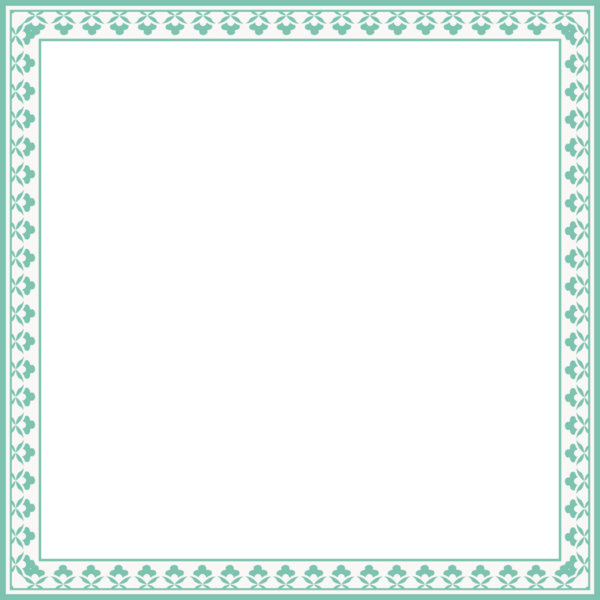 Antika kare çerçeve botanik bahçesi eski model soyut sınır