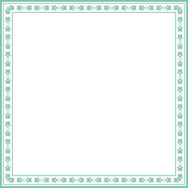 Antika kare çerçeve botanik bahçesi eski model soyut sınır