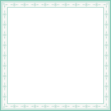 Antika kare çerçeve botanik bahçesi eski model soyut sınır