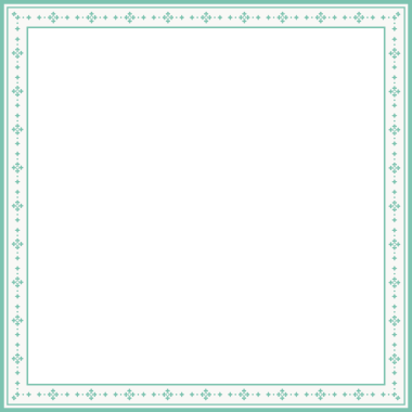 Antika kare çerçeve botanik bahçesi eski model soyut sınır