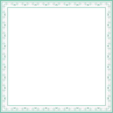 Antika kare çerçeve botanik bahçesi eski model soyut sınır