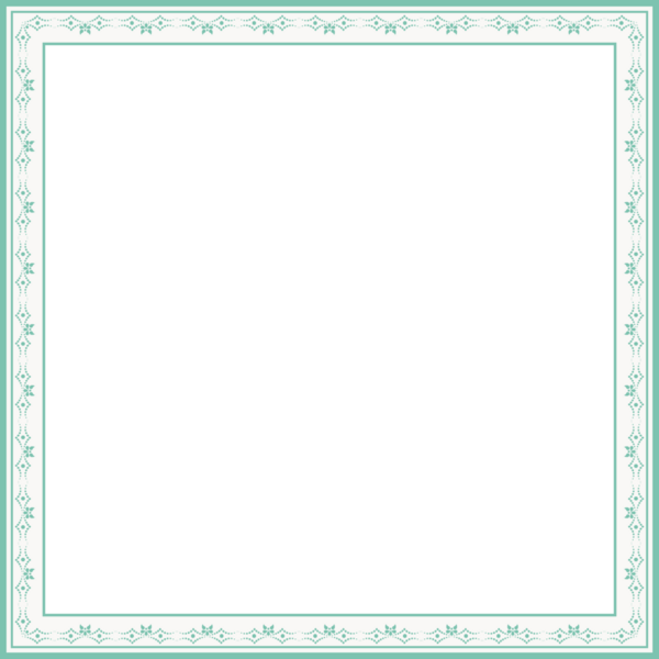 Antika kare çerçeve botanik bahçesi eski model soyut sınır