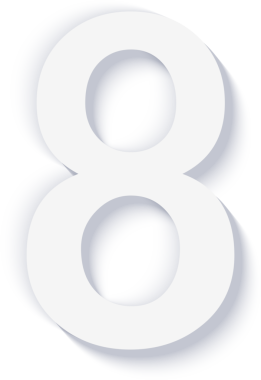 Zarif basit rafine edilmiş 3 boyutlu kağıt yardım numarası