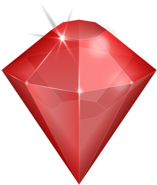 Yakut kırmızısı fantezi mücevher taşı