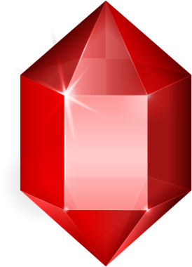 Yakut kırmızısı fantezi mücevher taşı