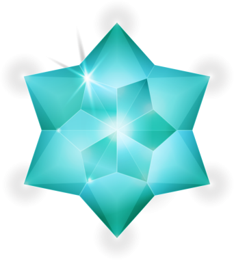 Açık mavi fantezi mücevher taşı