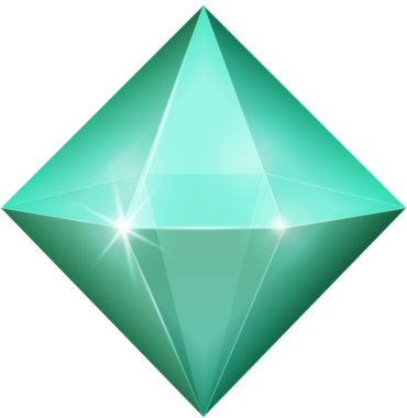 Hafif tavus kuşu yeşil fantezi mücevherleri taş