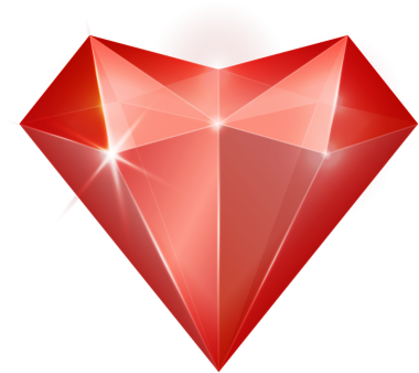 Yakut kırmızısı fantezi mücevher taşı