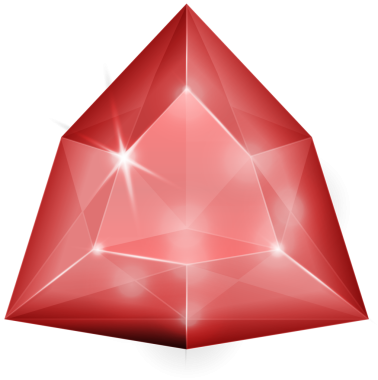 Yakut kırmızısı fantezi mücevher taşı