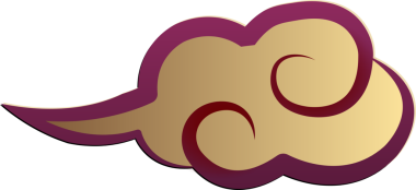 Lüks mor altın rengi Çin geleneksel spiral eğrisi bulut kağıtları yardım sanatı kesiyor