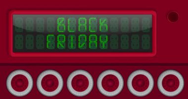 Dijital Öncü Panelde Kara Cuma metni. Hafif Ekipmanlı Duyuru İletisi.