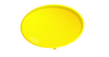 Gangster. Word in Yellow speech bubble. Comic book video. Pop art text on white messaging banner. Thought, idea sign.