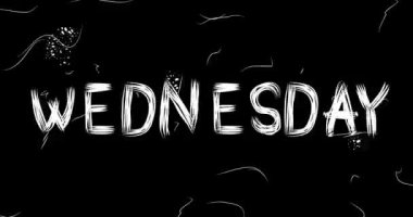 Eski kaotik film şeridinin Çarşamba günkü animasyonu grunge efektli. Yoğun televizyon, video yüzeyi, klasik ekran beyaz çizikler, kesikler, toz ve lekeler.