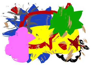 Soyut Grafiti konuşma balonu geçmişi. Mesajlaşma işareti sokak sanatı dekorasyonu, tartışma simgesi kentsel boyama tarzında gerçekleştirildi.