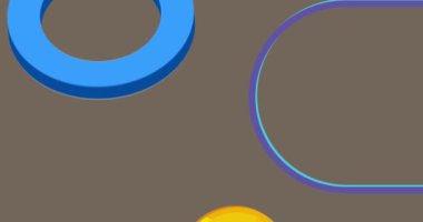 Çokrenkli yoğun geometrik grafik retro temalı arkaplan animasyonu. En az yoğun geometrik elementler videosu. Klasik soyut şekiller.