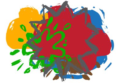 Güzel graffiti konuşma balonu geçmişi. Mesajlaşma işareti sokak sanatı dekorasyonu, tartışma simgesi kentsel boyama tarzında gerçekleştirildi.