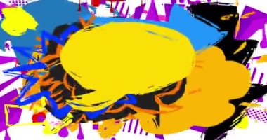 Rose Graffiti etiket animasyonu. Soyut modern sokak sanatı video dekorasyonu şehir boyama tarzında gerçekleştirildi.