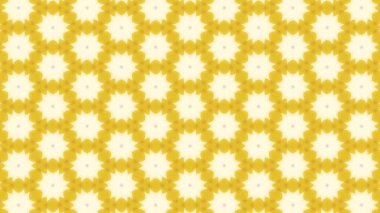 Soyut Kaleydoskop Çiçek Deseni Arkaplanı