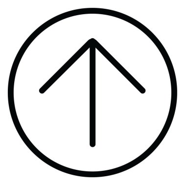 ok simgesi vektör illüstrasyonu