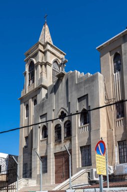 Hayfa, İsrail - Eylül 2022, St. John 's Anglikan Kilisesi