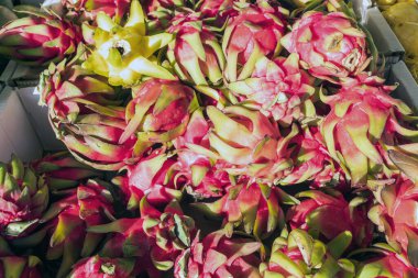 Ejderha meyve, Pitaya (geow mangon). Vietnam ve Tayland Meyveler