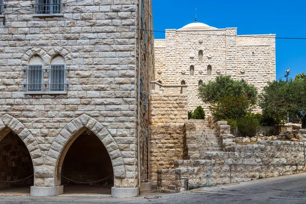 Haifa Israel May 2023 Monastery Our Lady Mount Carmel Catholic — Stock Photo, Image