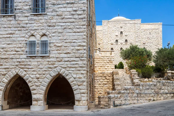 Haifa Israel May 2023 Monastery Our Lady Mount Carmel Catholic — Stock Photo, Image
