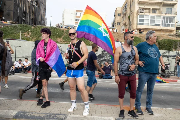 Tel Aviv Israël Juin 2023 Point Vue Divers Participants Défilé — Photo