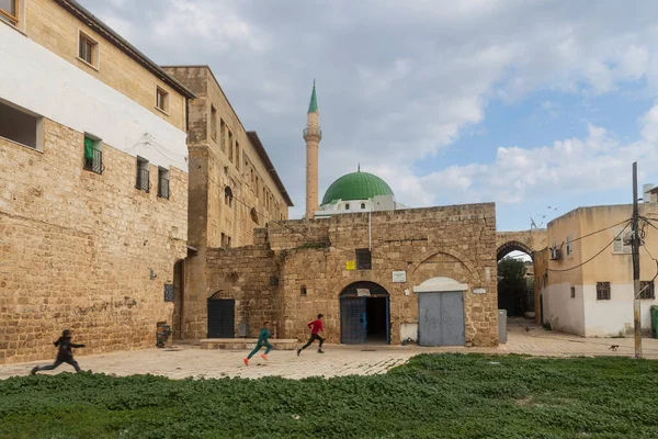 Acre Israel November 2022 Sinan Basha Mosque Old Town Acre — Stock Photo, Image